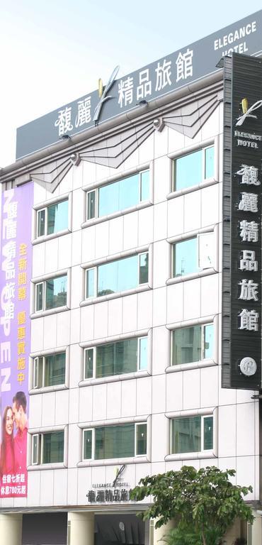 Elegance Hotel Taipei Bagian luar foto